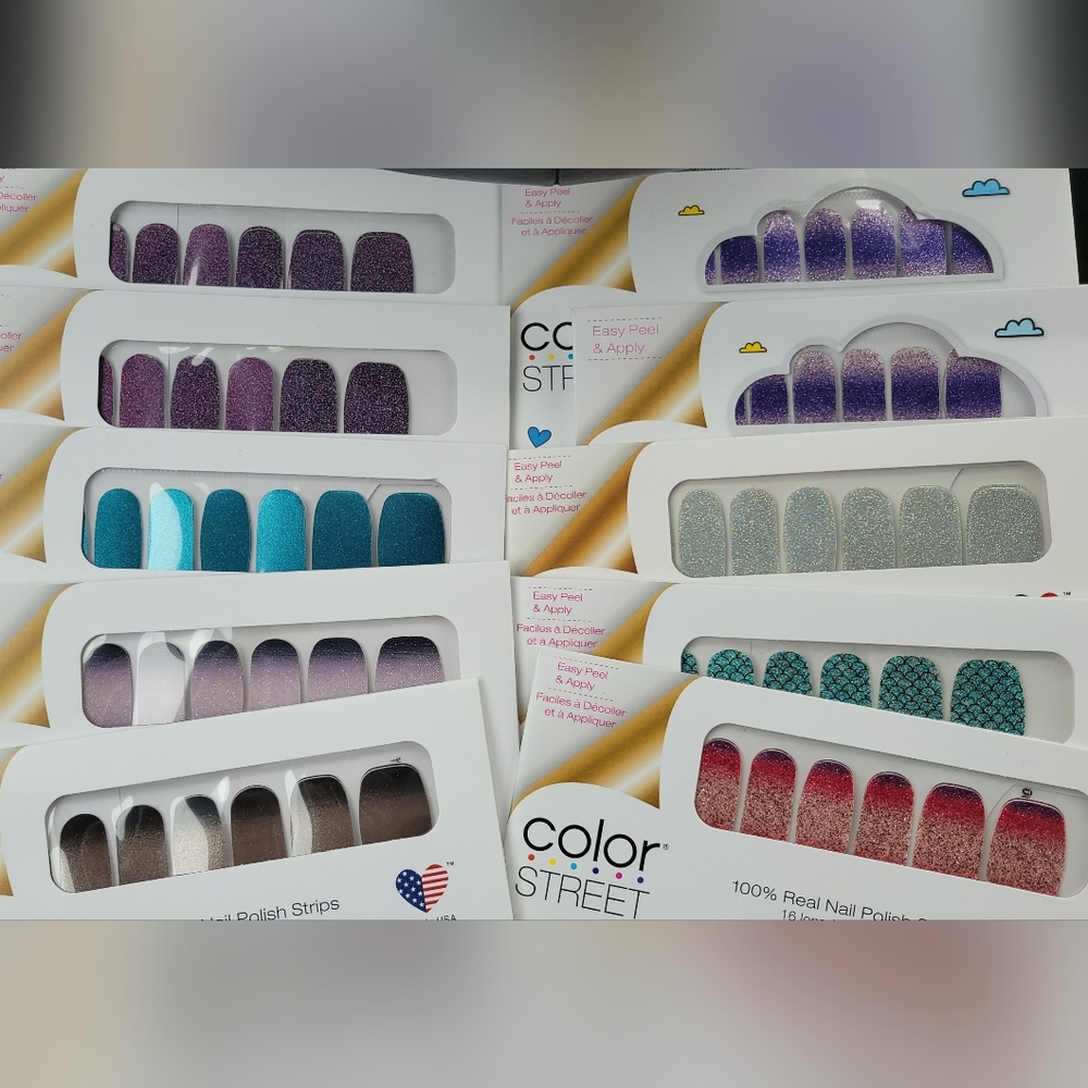 Colorstreet Nail Strips Bundle